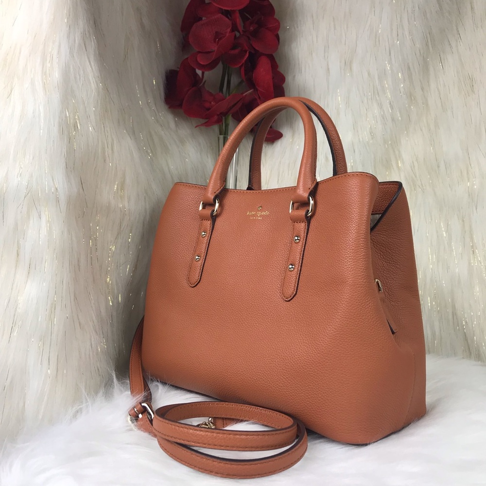 KATE SPADE EVANGELIE LARCHMONT AVENUE SATCHEL - Picture 3 of 8